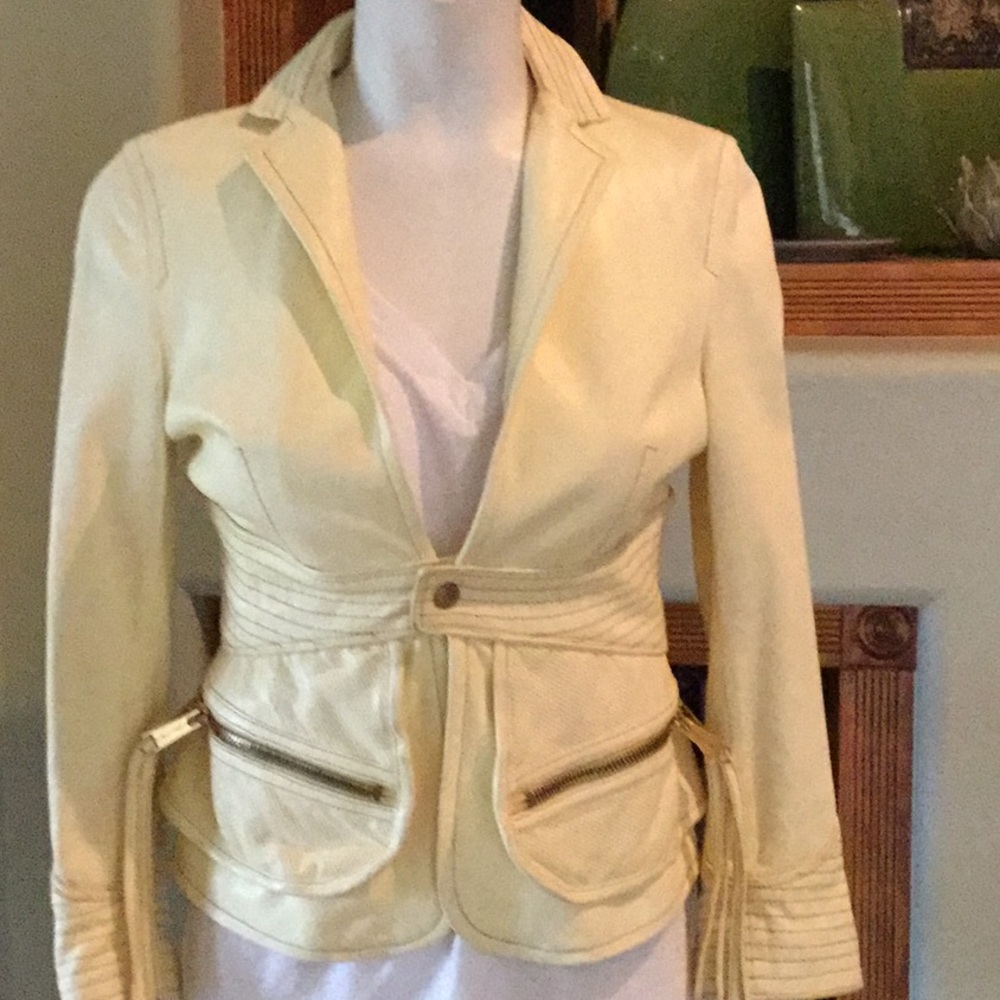 Women’s DQUARED 2 Leather Jacket 42/XS